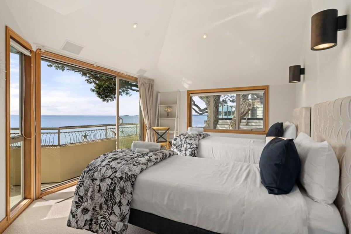 Takapuna Beachfront W Stunning Views Auckland Eksteriør billede